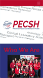 Mobile Screenshot of pecsh.org